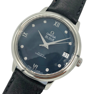 オメガ(OMEGA)の　オメガ OMEGA デビル 424.13.33.20.53.001 ブルー SS レディース 腕時計(腕時計)