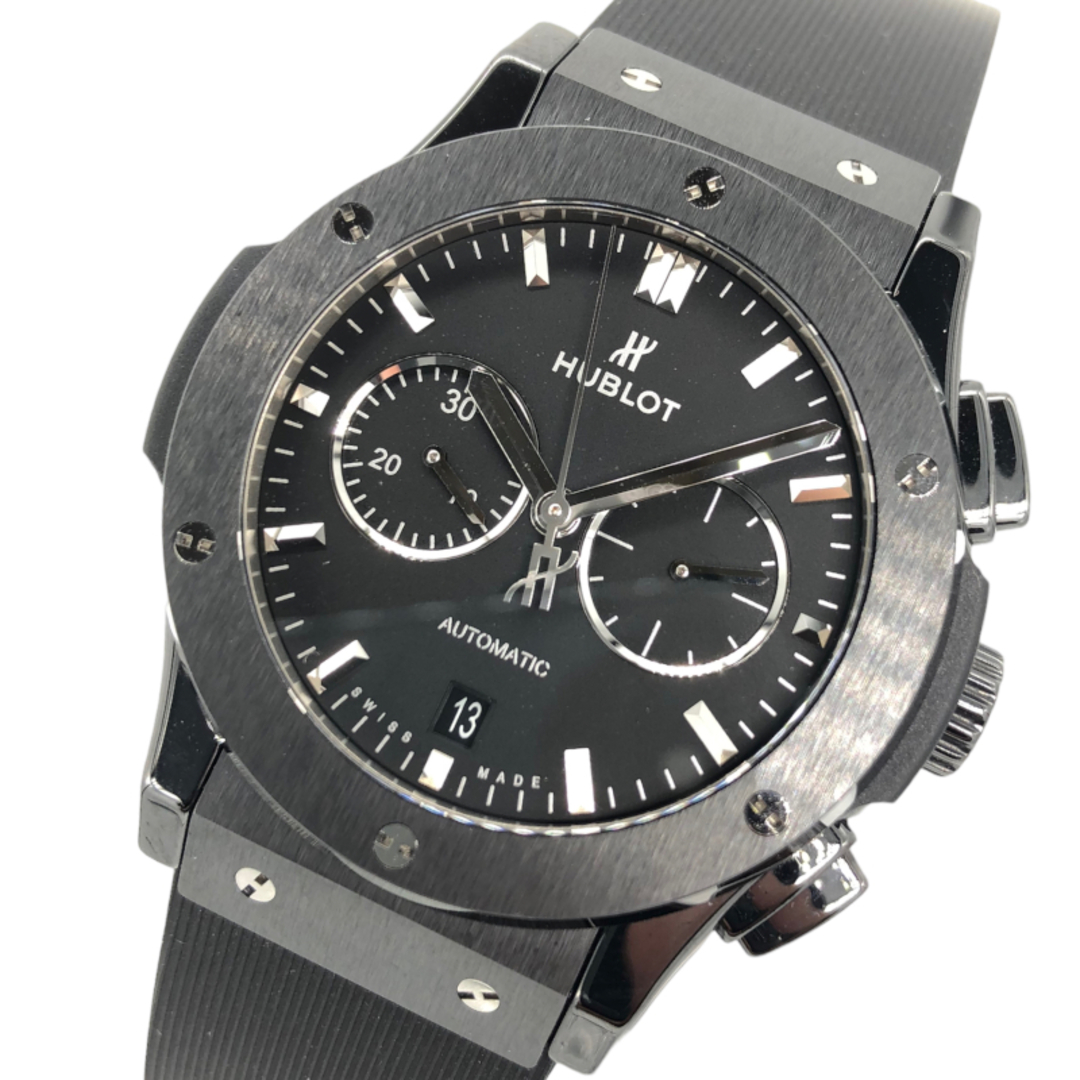 ウブロ HUBLOT クラシック・フュージョン クロノグラフ ブラックマジック 541.CM.1171.RX ブラック セラミック メンズ 腕時計メンズ