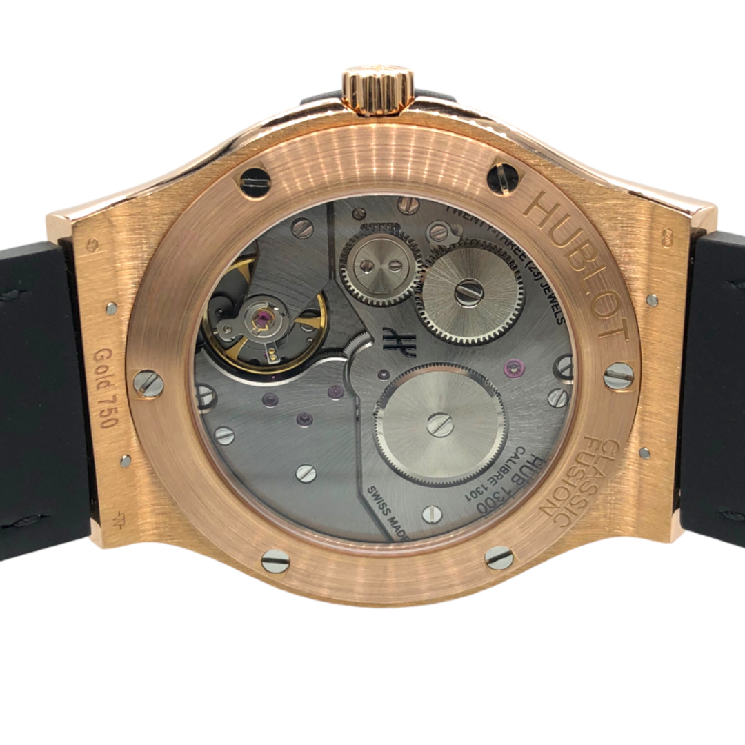 HUBLOT(ウブロ)の　ウブロ HUBLOT ウブロ クラシック フュージョン クラシコ ウルトラシン 545.OX.1280.LR ブラック キングゴールド/レザーラバー メンズ 腕時計 メンズの時計(その他)の商品写真