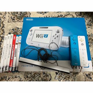 ニンテンドウ(任天堂)のソフト6本付き　Wii U 32GB プレミアムセット(家庭用ゲーム機本体)