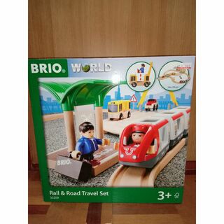 ブリオ(BRIO)のBRIO ( ブリオ ) WORLD レール&ロードトラベルセット(鉄道模型)