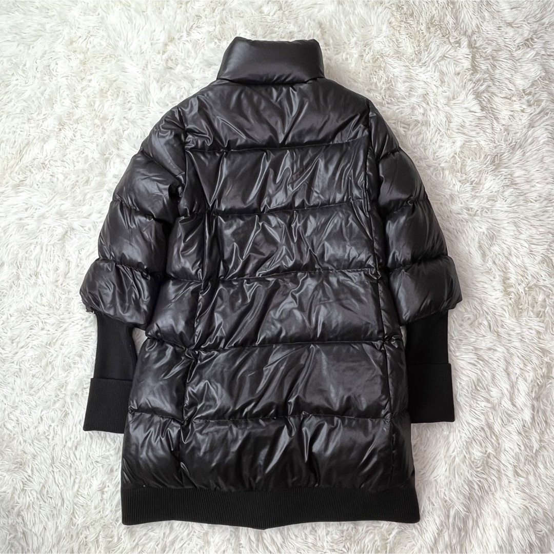 Theory luxe - 極美品 セオリーリュクス 袖リブニット ロングダウン
