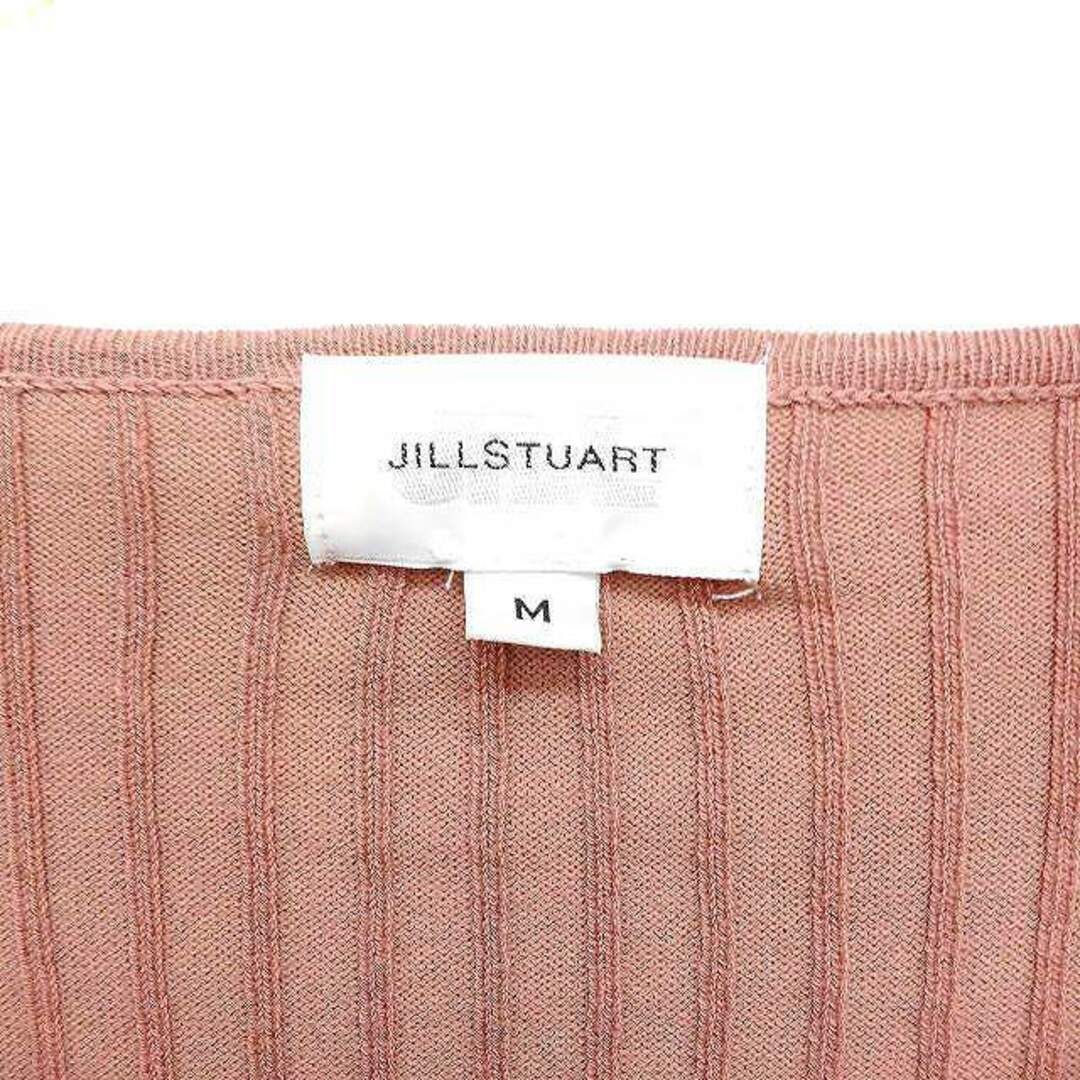 JILL by JILLSTUART(ジルバイジルスチュアート)のJILL by JILLSTUART リブ ニット セーター オープンネック レディースのトップス(ニット/セーター)の商品写真