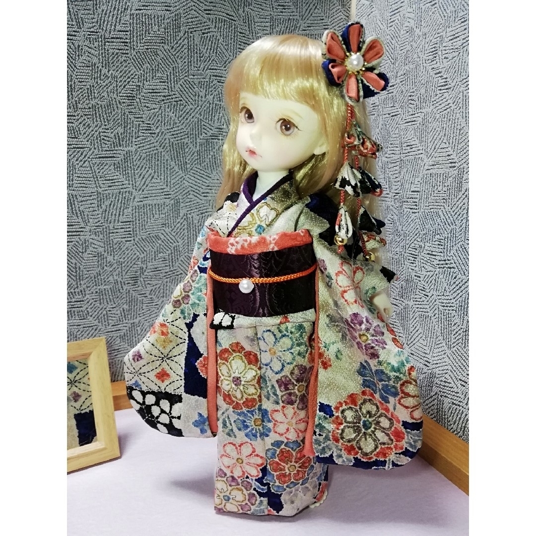 imda 3.0着物　9　振り袖　アウトフィットハンドメイド