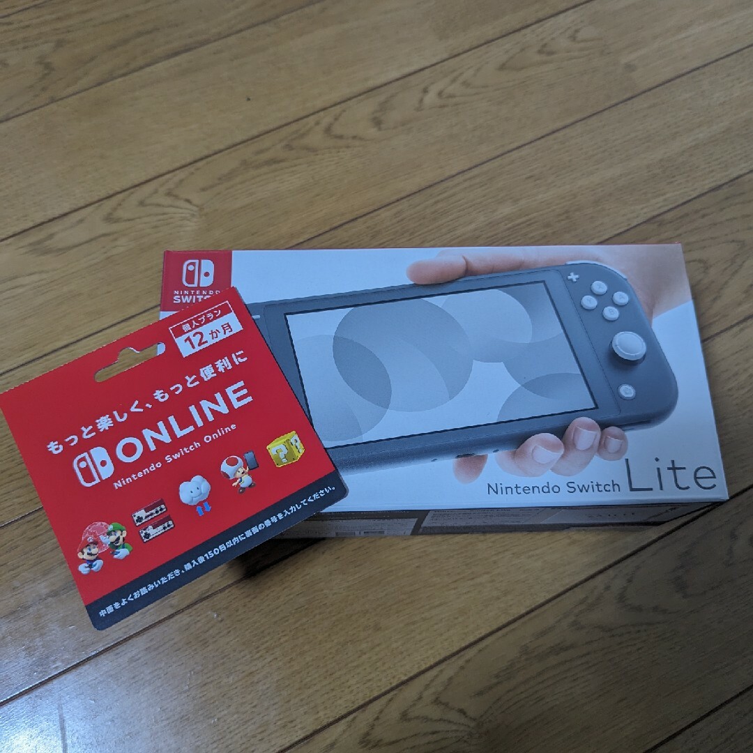 Nintendo Switch Light グレー　新品未使用