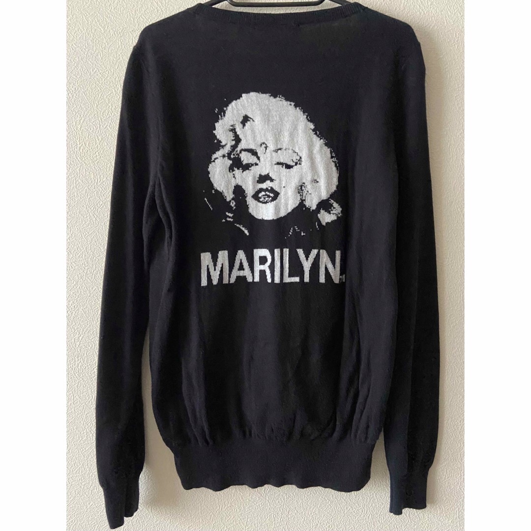 moussy(マウジー)の【超レア・未使用に近い・匿名発送】MOUSSY×MARILYNニットカーディガン レディースのトップス(カーディガン)の商品写真