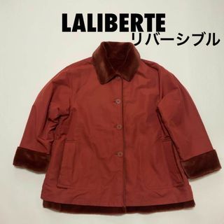 cu190/LALIBERTE/リバーシブルブルゾン/Mサイズ/レデイース(ブルゾン)