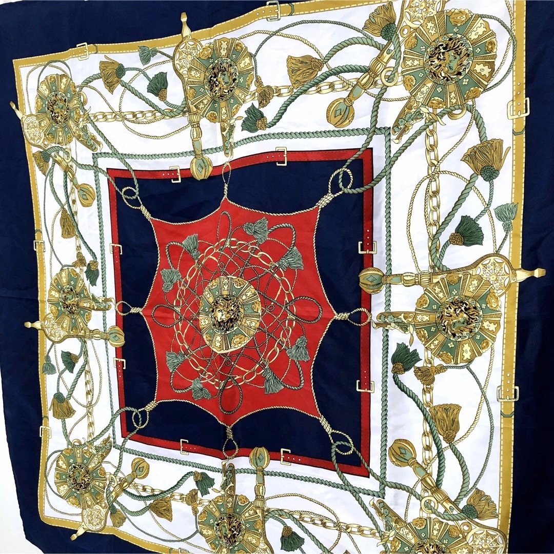 大判スカーフ　イタリア　Italy シルク　silk レディースのファッション小物(バンダナ/スカーフ)の商品写真