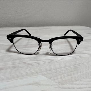 MOSCOT LEMTOSH 44 BLACK 度なしクリア・カラー付き