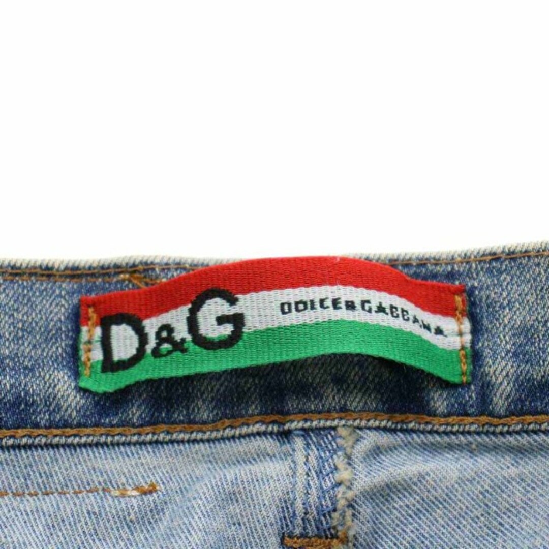 D&G(ディーアンドジー)のディー&ジー ドルガバ ドルチェ&ガッバーナ D&G デニム ジーンズ ダメージ レディースのパンツ(デニム/ジーンズ)の商品写真