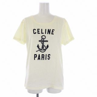 セリーヌ(celine)のセリーヌ アンカー Tシャツ カットソー 半袖 プリント M アイボリー(Tシャツ(半袖/袖なし))