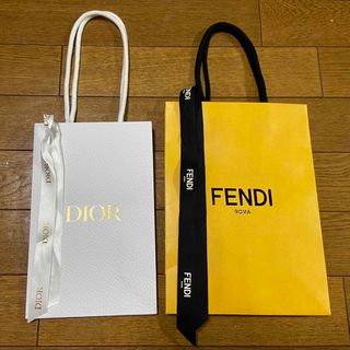 フェンディ(FENDI)のFENDI  Dior ショップ袋　ショッパー(ショップ袋)