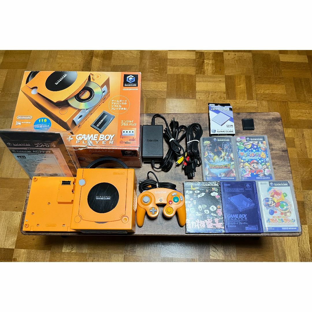 ニンテンドーゲームキューブ - ゲームキューブ GAMECUBE オレンジ 本体 ...