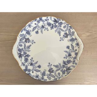 ノリタケ(Noritake)のノリタケ　ケーキ皿　大皿　ブルーソレンティーノ　未使用品(食器)