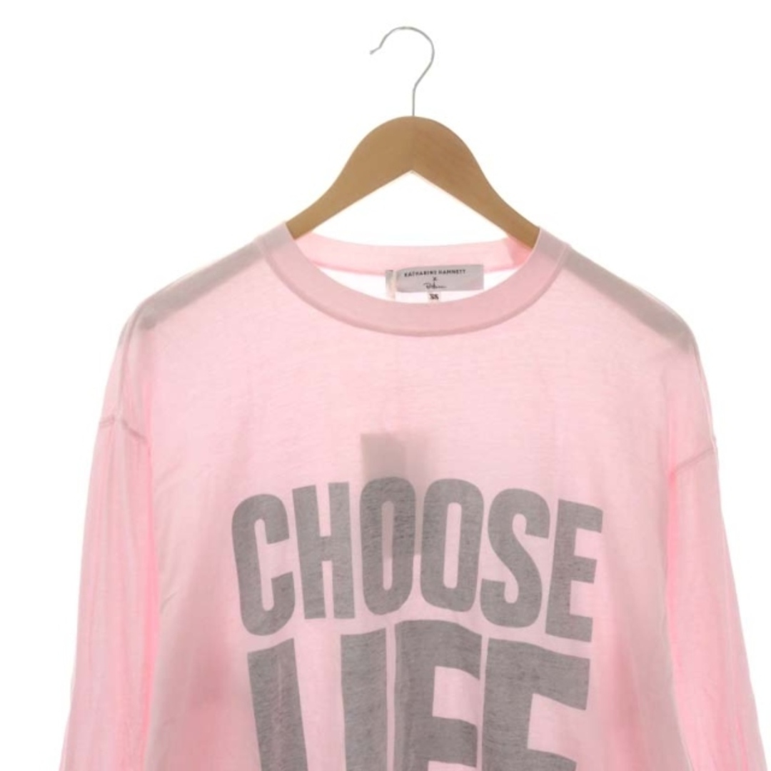 Ron Herman(ロンハーマン)のロンハーマン ×KATHARINE HAMNETT Choose LifeTee レディースのトップス(Tシャツ(長袖/七分))の商品写真