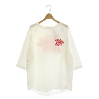 アパルトモンドゥーズィエムクラス(L'Appartement DEUXIEME CLASSE)のドゥーズィエムクラス アメリカーナ Print Raglan T-sh 白(その他)