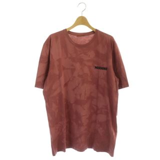 ミッソーニ(MISSONI)のミッソーニ ジャージー伸縮 ムラ染め ロゴ Tシャツ 半袖 L ピンク(Tシャツ/カットソー(半袖/袖なし))