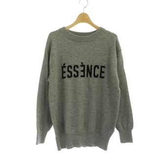 スピックアンドスパン☆美品　ESSENCEロゴニット