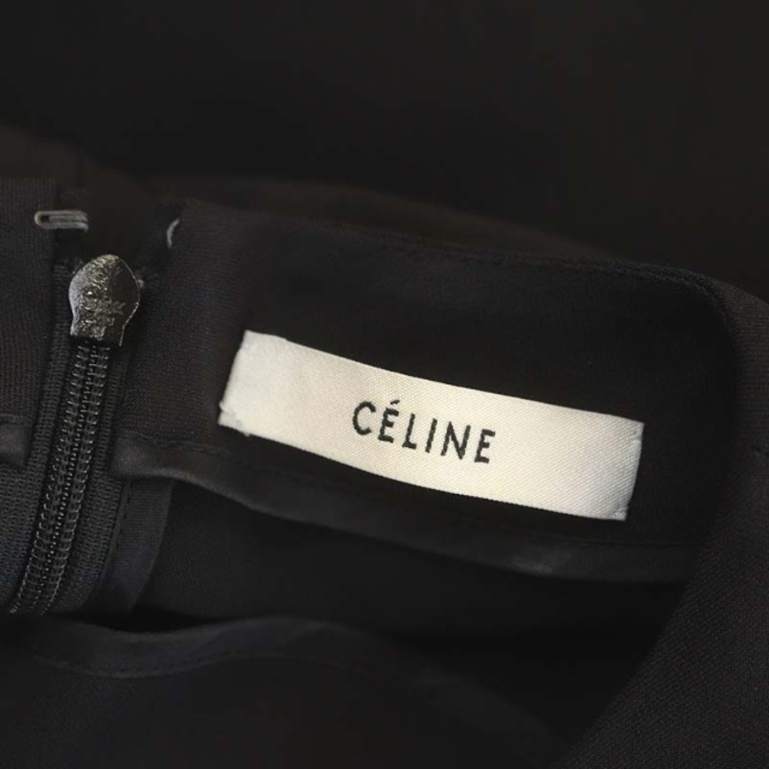 celine(セリーヌ)のセリーヌ フィービー期 ポケット付 ロングスリーブ カットソーワンピース  レディースのワンピース(ひざ丈ワンピース)の商品写真