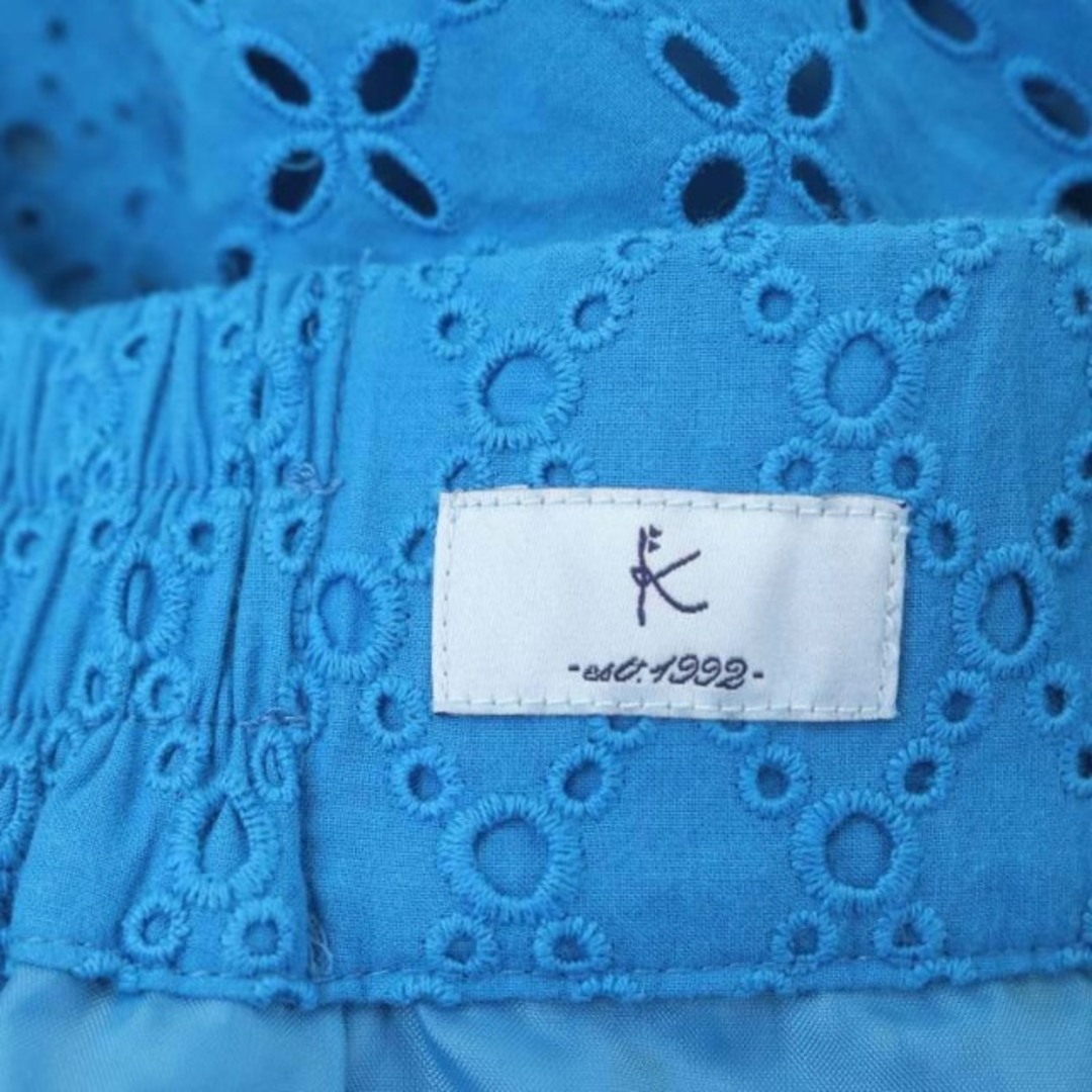 kumikyoku（組曲）(クミキョク)のクミキョク 組曲 23SS パッチワークレーススカート フレア ロング 刺繍 1 レディースのスカート(ロングスカート)の商品写真