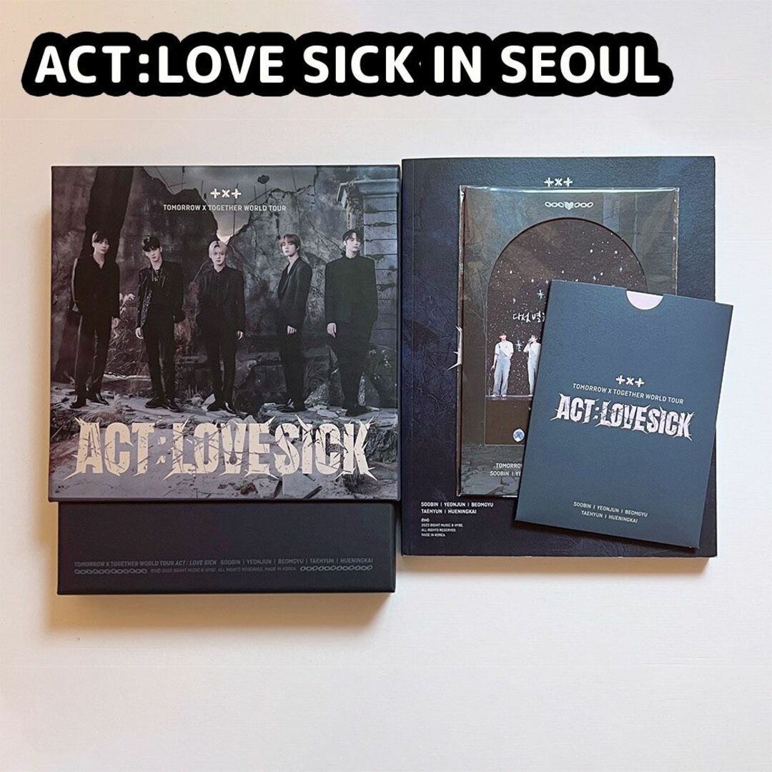 TXT ACT:LOVE SICK in SEOUL デジコDVD/ブルーレイ