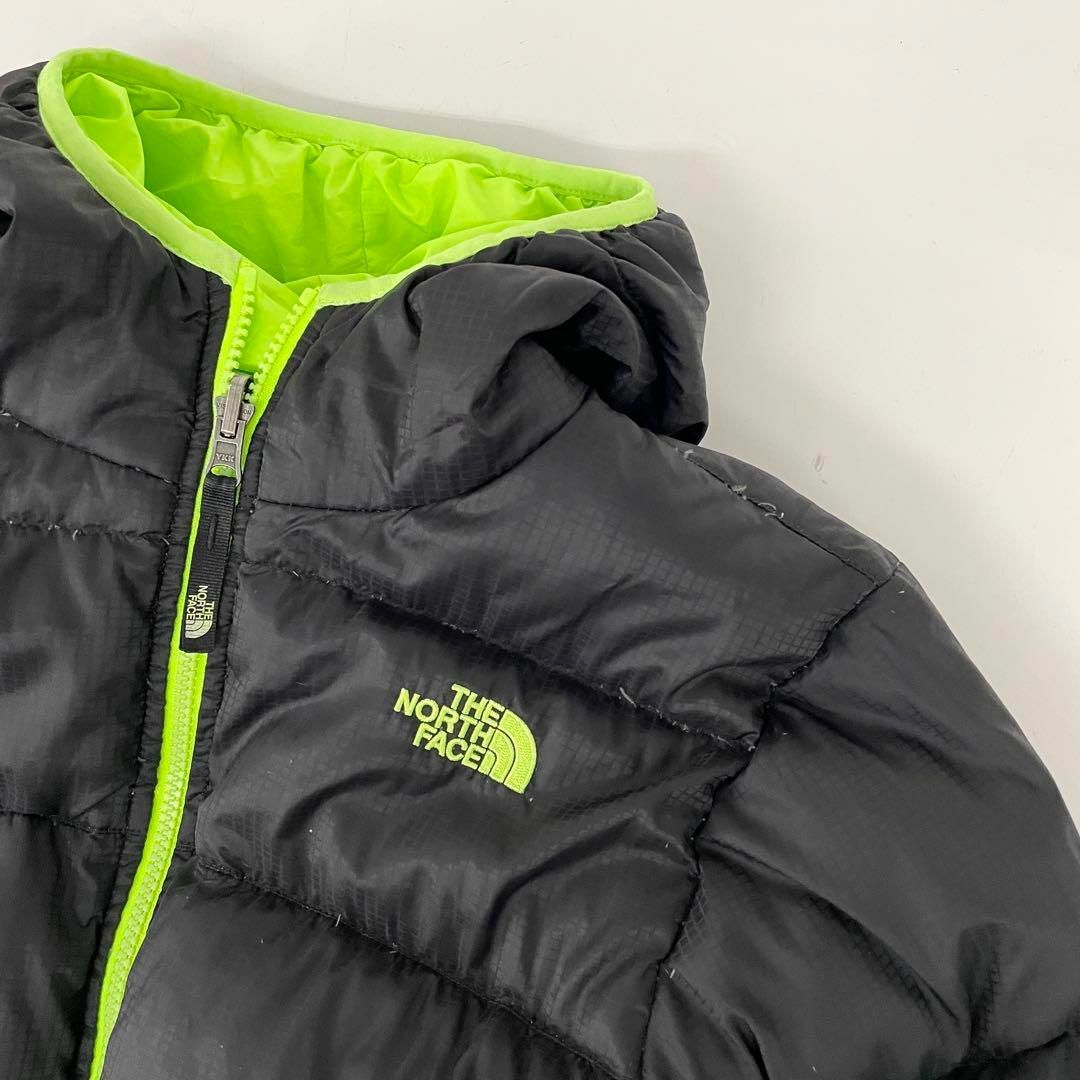 THE NORTH FACE(ザノースフェイス)のTHE NORTH FACE  キッズ リバーシブルダウンジャケット 150cm キッズ/ベビー/マタニティのキッズ服男の子用(90cm~)(ジャケット/上着)の商品写真