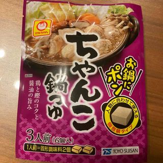 トウヨウスイサン(東洋水産)の【マルちゃん】ちゃんこ　鍋つゆ　お鍋にポン　1袋(調味料)