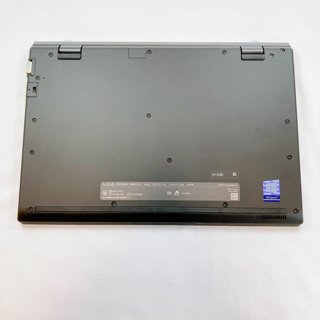 ノートパソコン 美品 薄型 VJPG11C11N カメラ SSD オフィスあり約107kg⭕サイズ