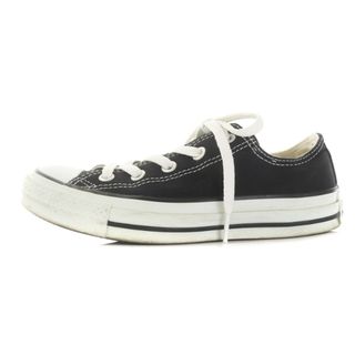 コンバース(CONVERSE)のコンバース ALL STAR OX ローカットスニーカー ブラック M9166(スニーカー)