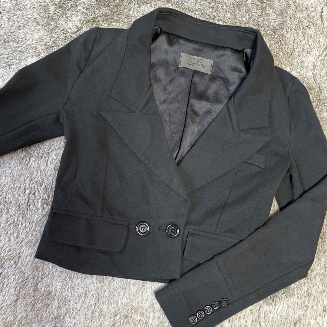 SpRay(スプレイ)のSpRay ブラックジャケット✨フォーマル❣️ レディースのジャケット/アウター(テーラードジャケット)の商品写真