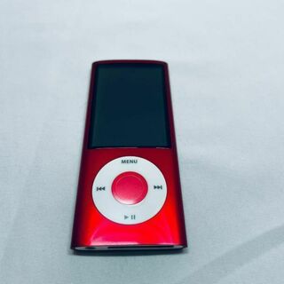 ipod nano5th redほぼ未使用、新品