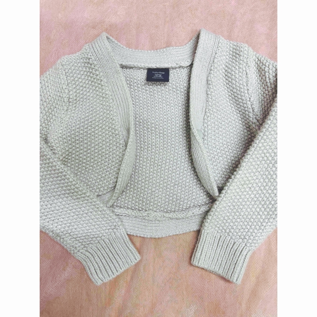 babyGAP(ベビーギャップ)のGAP  F.O. コーデセット キッズ/ベビー/マタニティのベビー服(~85cm)(カーディガン/ボレロ)の商品写真