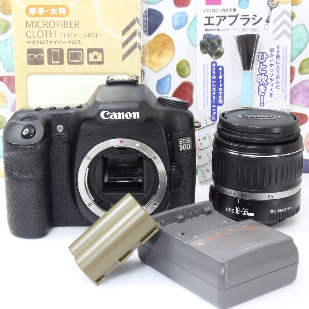 ♥◇Canon EOS 30D ◇本格一眼レフ♪ ◇おすすめズームレンズ付き♪Nryfamのカメラ♪