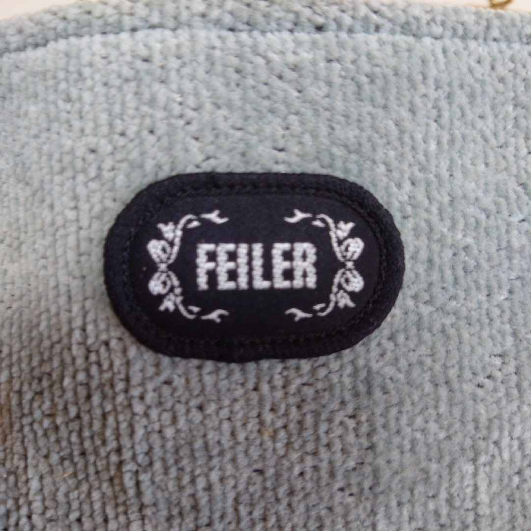 FEILER(フェイラー)の美品 FEILERハンドバック フェイラー プラスティックハンドル 刺繍帯 レディースのバッグ(ハンドバッグ)の商品写真