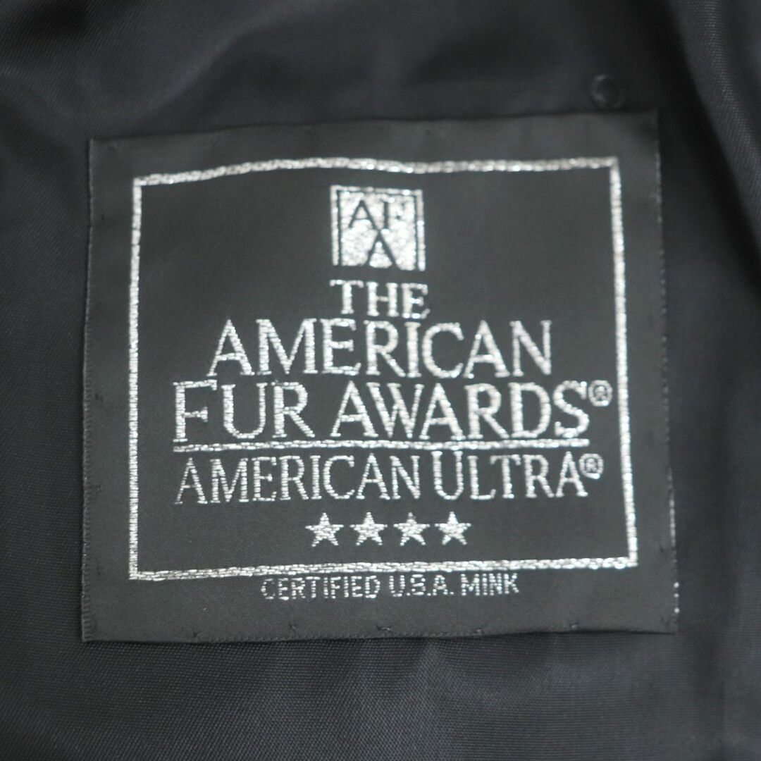 THE AMERICAN FUR AWARDS ミンク コート 4つ星 黒 F