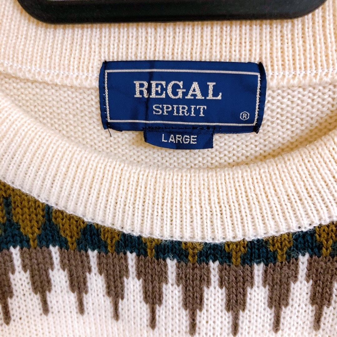 REGAL(リーガル)の希少　REGAL リーガル　ニット　セーター　古着 メンズのトップス(ニット/セーター)の商品写真