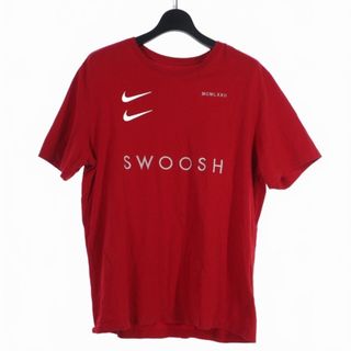 ナイキ(NIKE)のナイキ NIKE 刺繡 ロゴ Tシャツ 半袖 カットソー 2XL 赤 (Tシャツ/カットソー(半袖/袖なし))