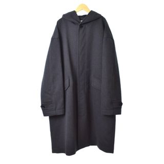 メゾンマルジェラ SILK TULLE HOODED JACKET ロングパーカ