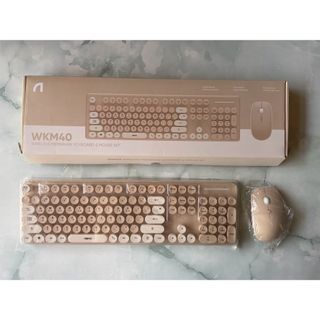 【新品】ABKO☆ワイヤレスキーボード&マウス(その他)