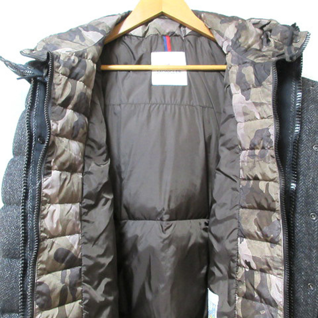 MONCLER(モンクレール)のモンクレール 美品 ダウンジャケット GUYENNE ヘリンボーン 1 S メンズのジャケット/アウター(ダウンジャケット)の商品写真