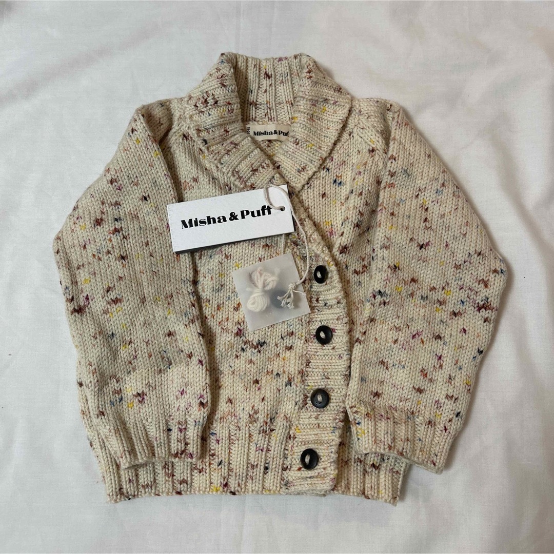 Misha & Puff(ミーシャアンドパフ)のmisha and puff saltwater cardigan 18-24m キッズ/ベビー/マタニティのキッズ服女の子用(90cm~)(カーディガン)の商品写真