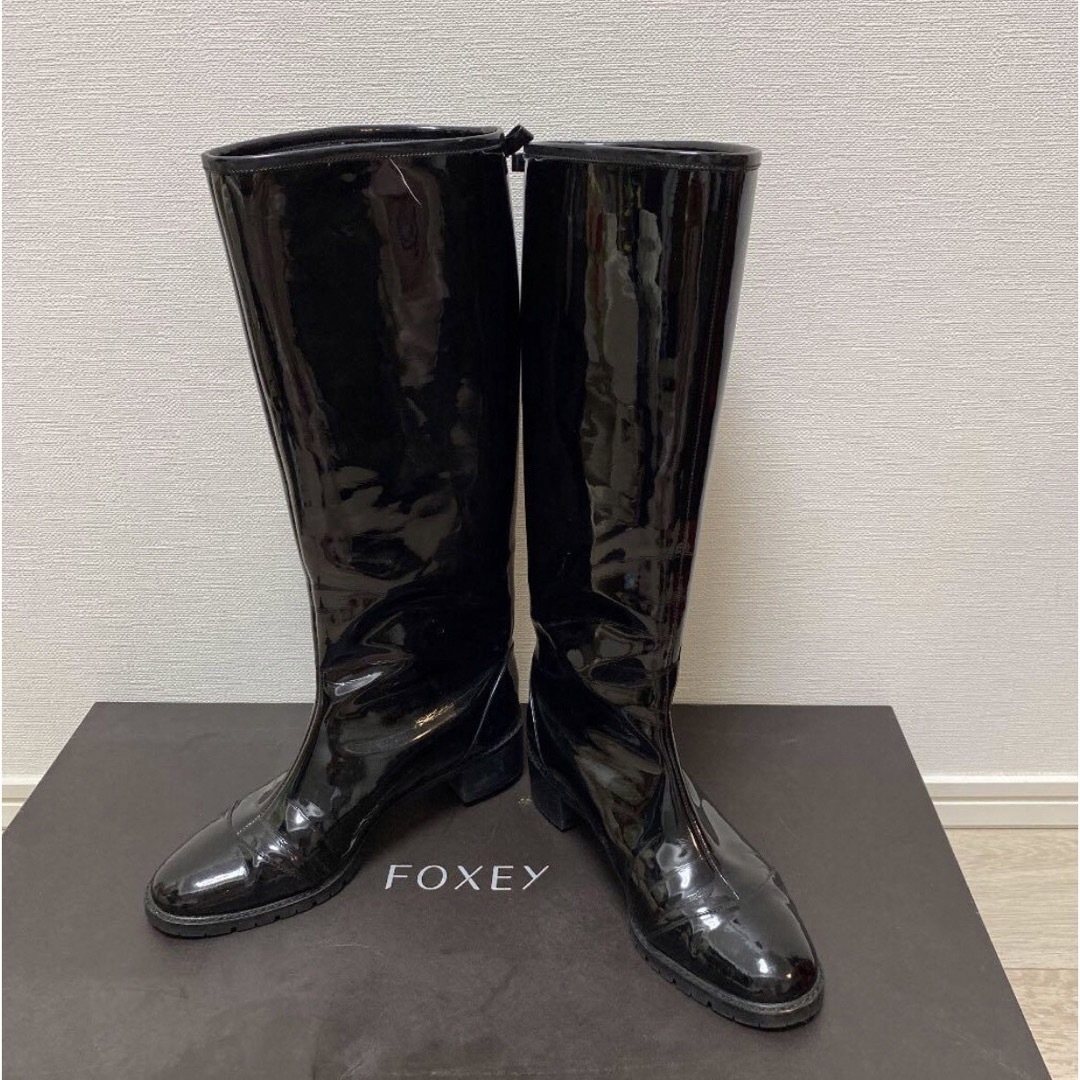 FOXEY(フォクシー)のお値下げ❣️FOXEYフォクシー  レインブーツ３７✨ レディースの靴/シューズ(レインブーツ/長靴)の商品写真