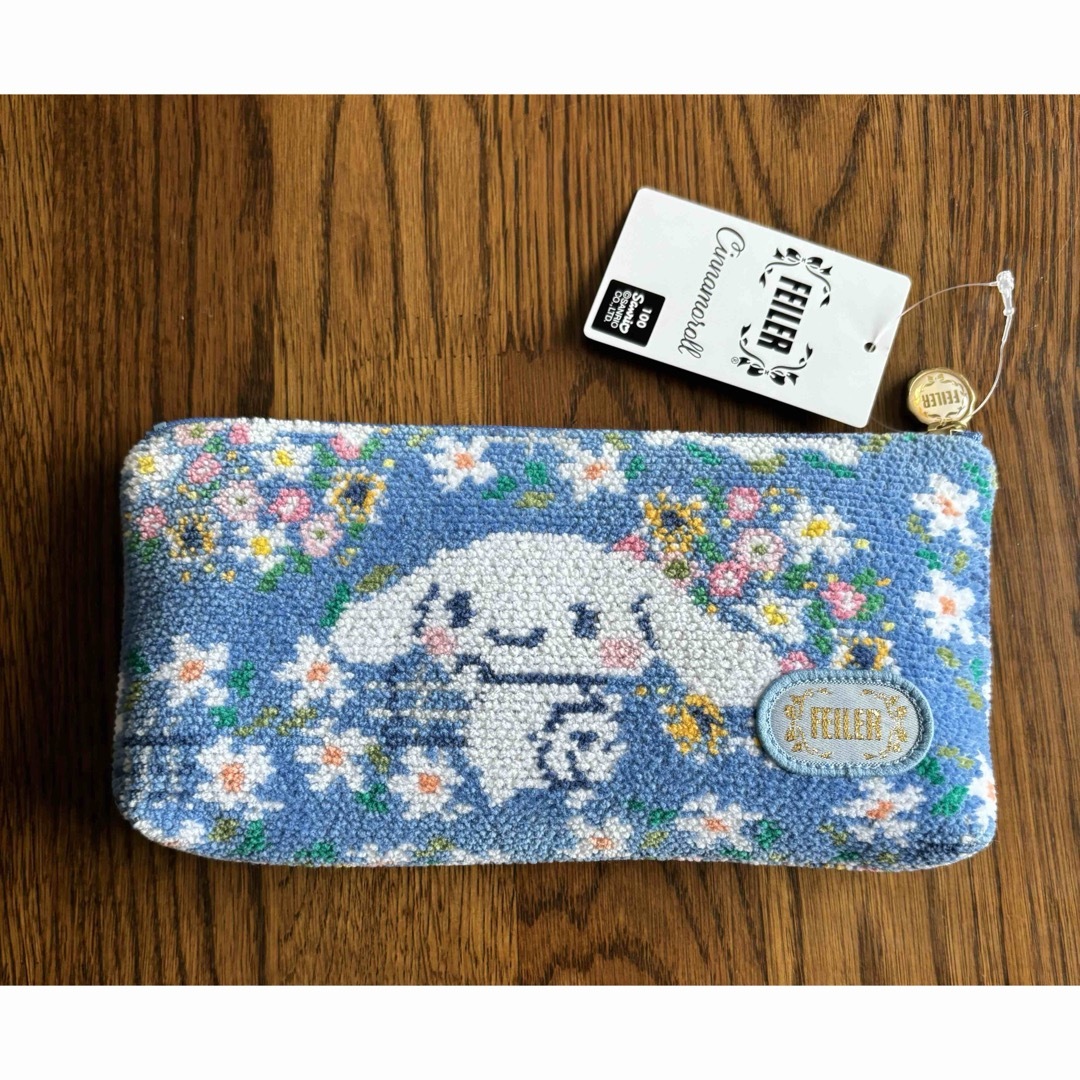 新品未使用☆フェイラー☆シナモロール☆ポーチ☆パニエドフルール | フリマアプリ ラクマ