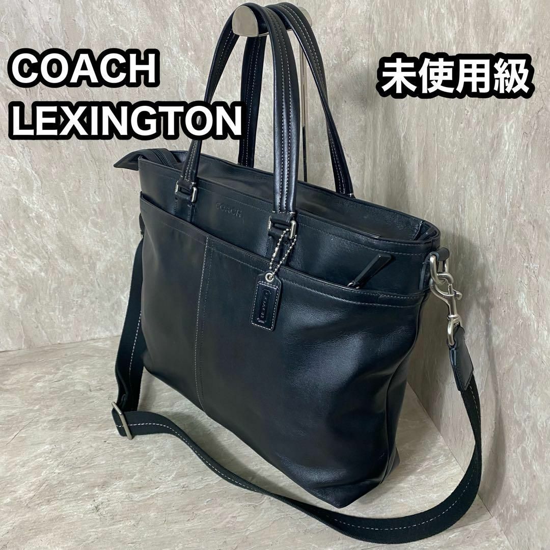 COACH レキシントン レザー トートバッグ F70673