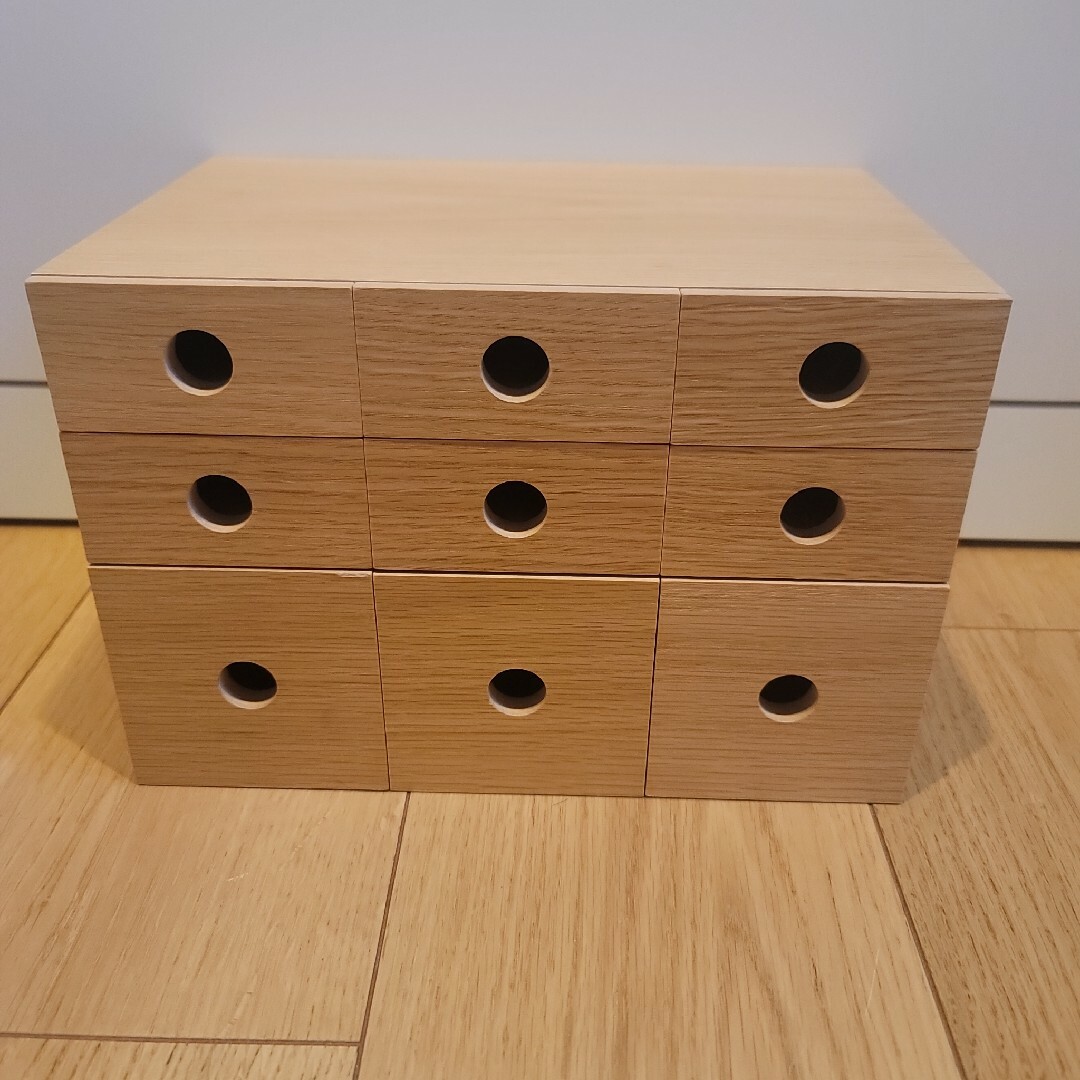 MUJI (無印良品) - 無印良品 木製 小物ケース 引き出しBOX 2種2 MUJI (無印良品) - 無印良品 木製 小物ケース 引き出しBOX 2種2