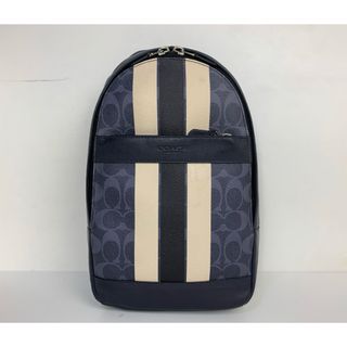 コーチ(COACH)の美品★ コーチ メンズ COACH チャールズ シグネチャー  ボディバッグ(ボディーバッグ)