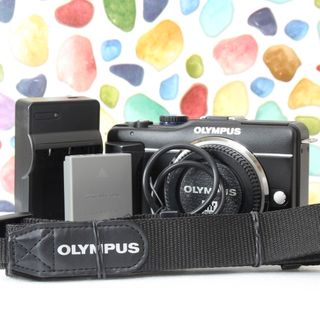 オリンパス(OLYMPUS)の♥︎◇OLYMPUS E-PL1s ◇大人気ミラーレス♪  ◇ショット数極少♪(ミラーレス一眼)