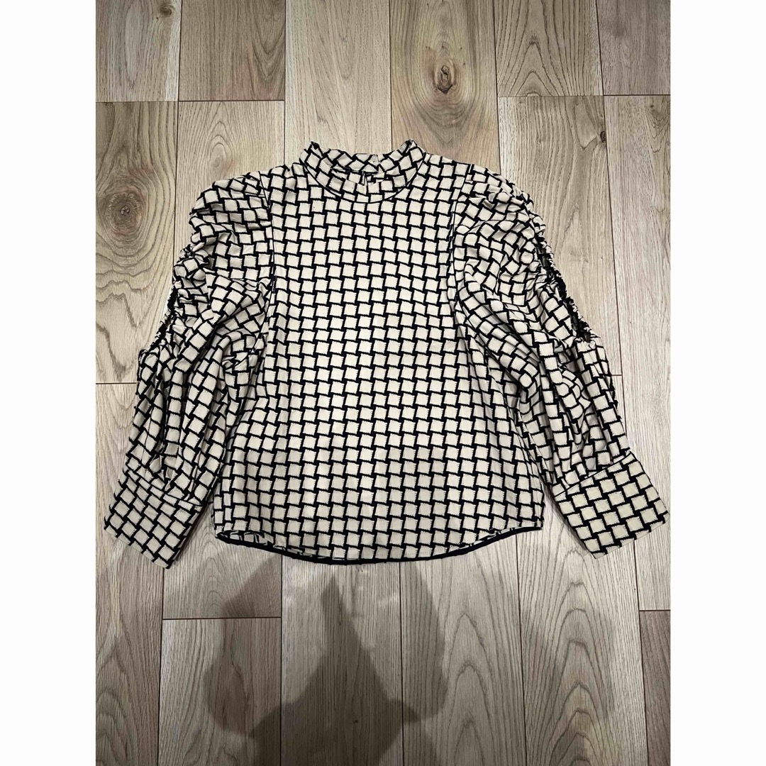 TODAYFUL - todayful Openshoulder Jacquard Blouseの通販 by SHOP