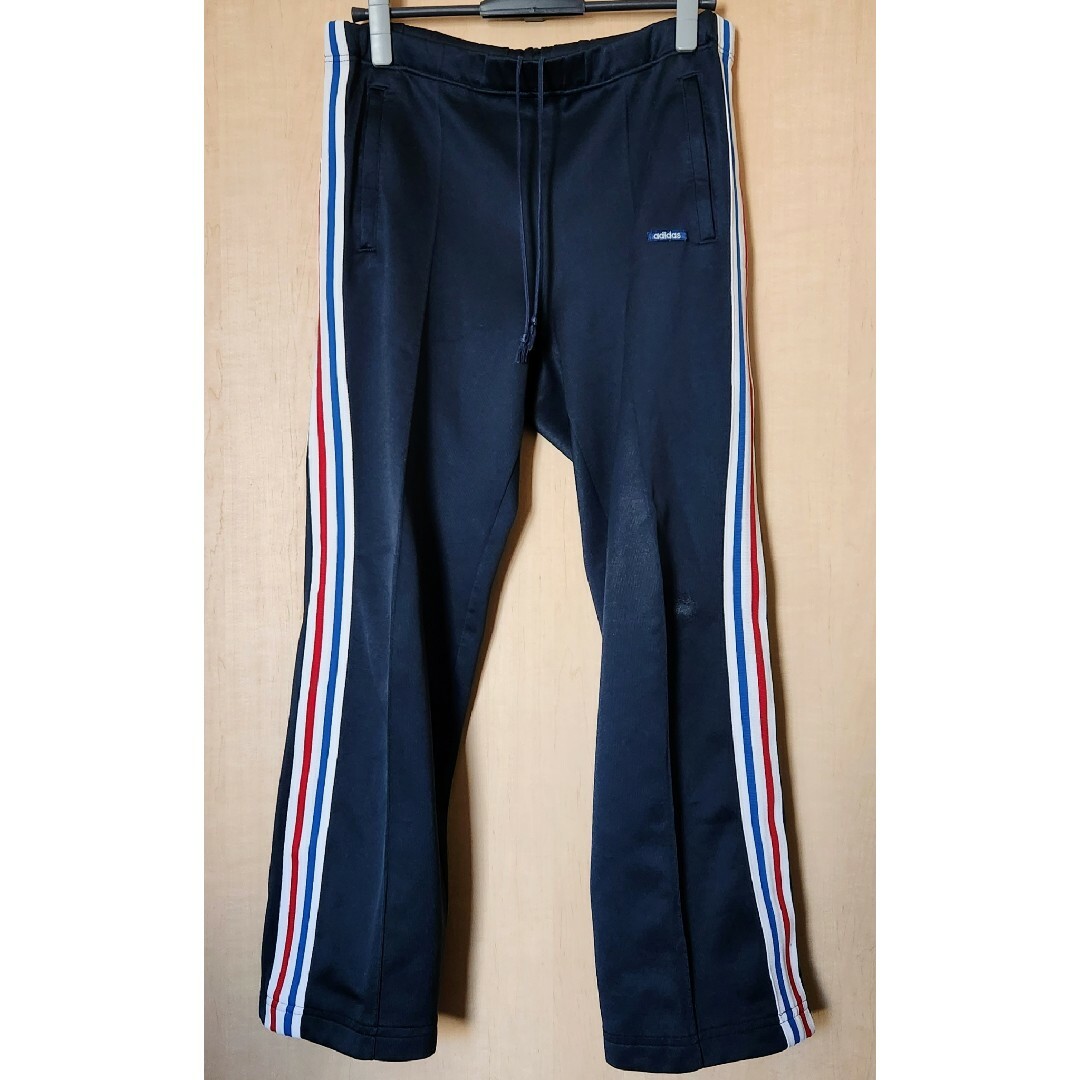 Originals（adidas）(オリジナルス)のアディダス オリジナルス デサント製ジャージ M 80～90s 濃紺 used メンズのパンツ(その他)の商品写真