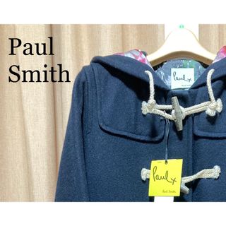 ポールスミス(Paul Smith)の【カルマ様専用】PaulSmith 40 裏地花柄アウター　ダッフルコート　(ダッフルコート)